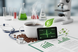 Gesundheit und Kaffee