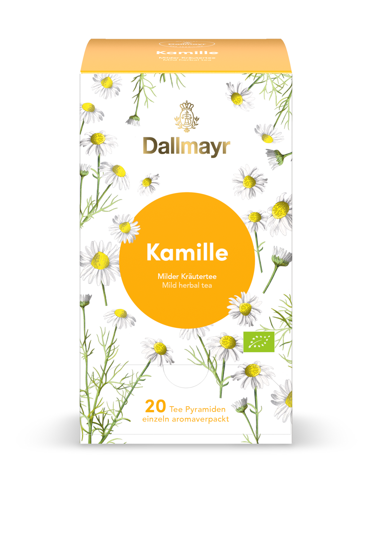 Dallmayr Pyramidentee- Kamille (35,00 € = Kartonpreis)