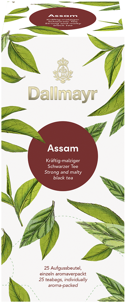 Dallmayr Tee kuvertiert Assam Aufgusstee (10 x 25 Beutel)
