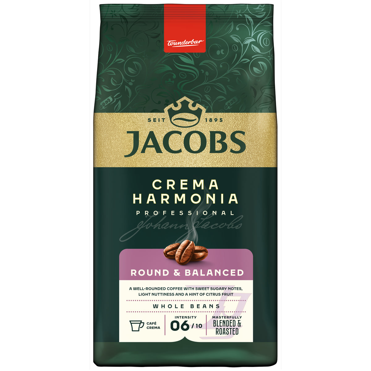 Jacobs Bankett Medium Cafe Crema / Crema Harmonia 1000g (Kartonpreis)