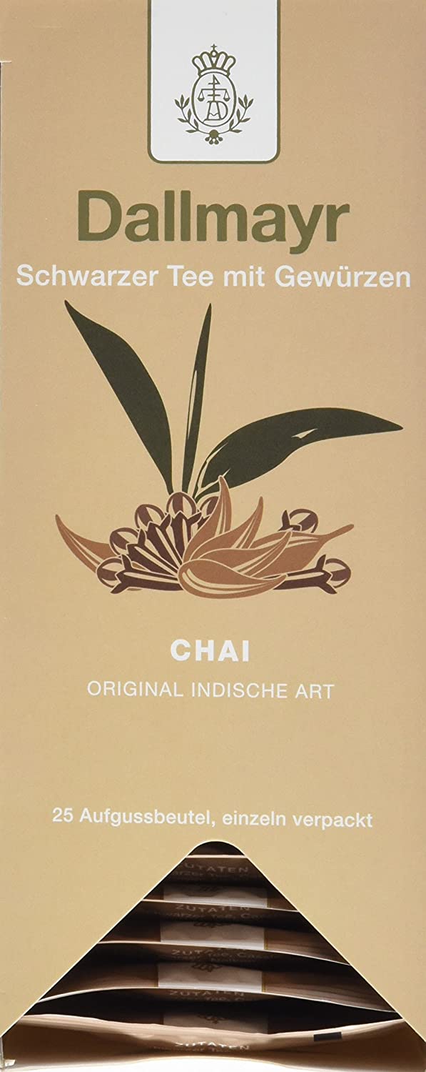 Dallmayr Chai Tee Aufgusstee (8 Schachteln)