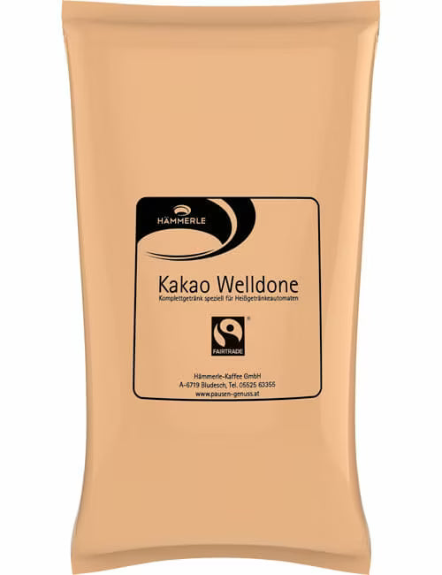 Hämmerle – Kakao Welldone FAIRTRADE ( 10 x 1000g / Karton )