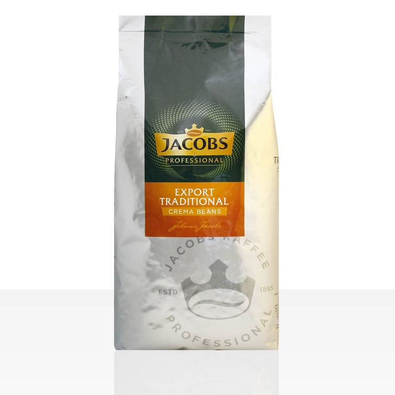 Jacobs Export Traditional Cafe Crema / Jacobs Crema Traditional 8x1 kg Vorteilspack