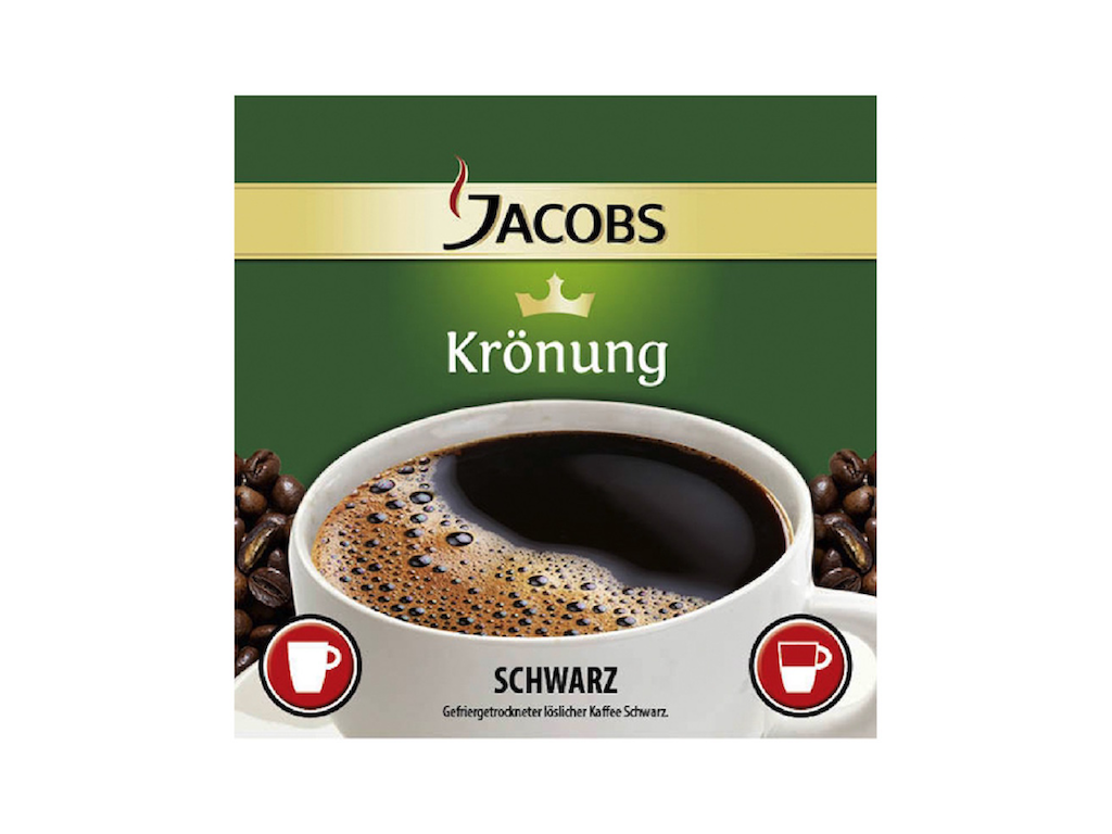 Incup Jacobs Krönung Kaffee schwarz