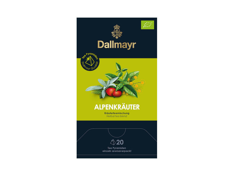 Dallmayr Bio Tee- Alpenkräuter (Kartonpreis)