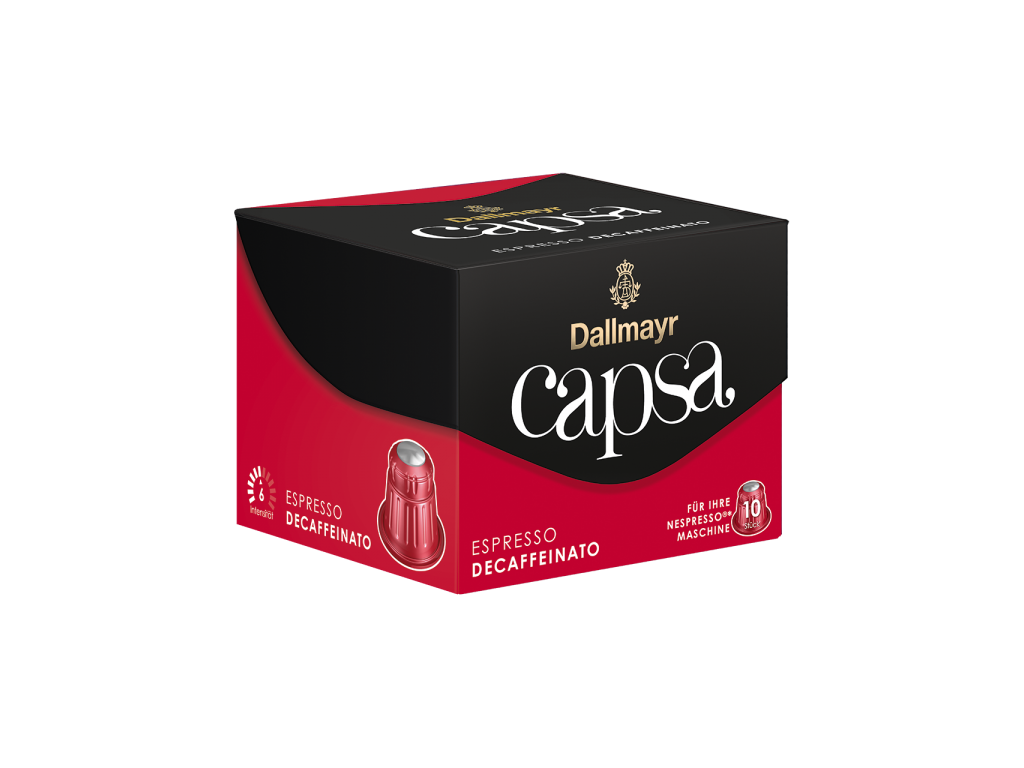 Dallmayr Capsa Espresso Decaffeinato (Kartonpreis)