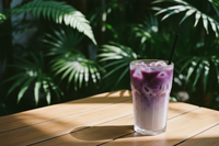 Ube Latte Rezept