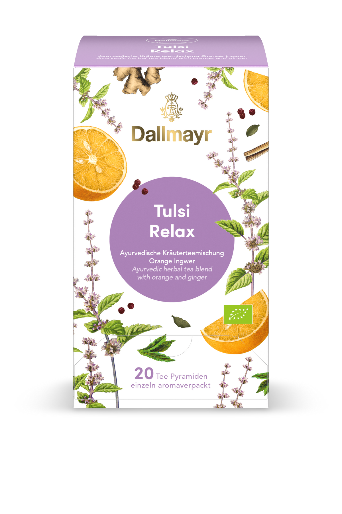 Dallmayr Pyramidentee- Tulsi Relax (Kartonpreis)