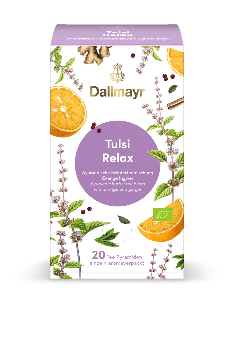 Dallmayr Pyramidentee- Tulsi Relax (Kartonpreis)