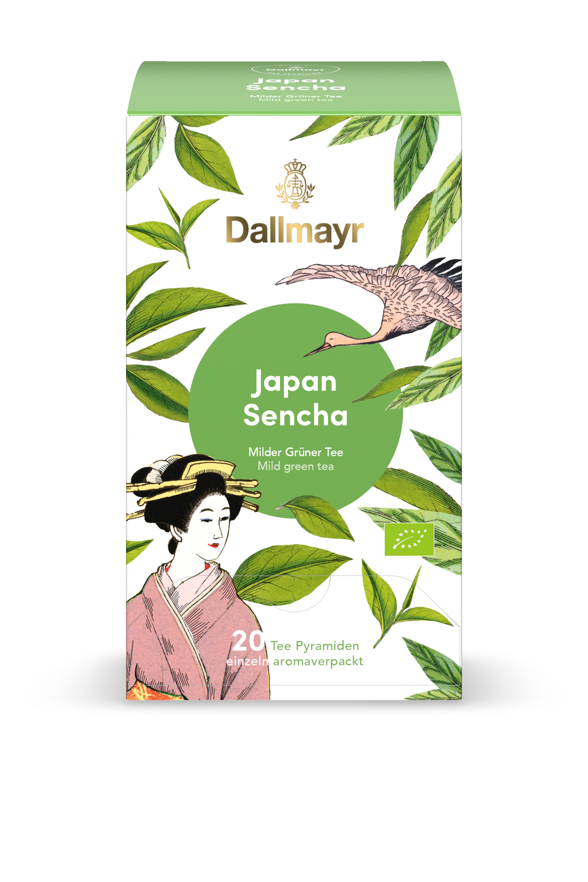 Dallmayr Tee Pyramidenbeutel- Japan Sencha (Kartonpreis)