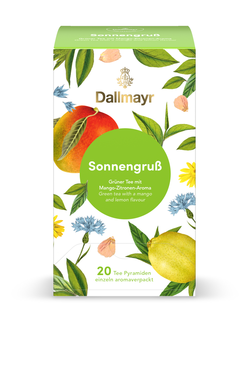 Dallmayr Pyramidentee- Sonnengruss (35,00 € = Kartonpreis)