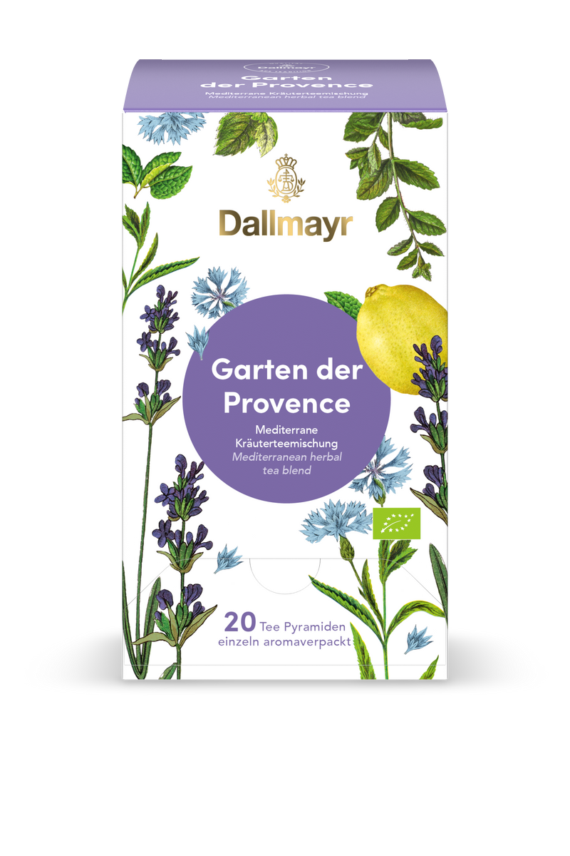 Dallmayr Pyramidentee Garten der Provence 4 x 20 Beutel (8,75 € / Packung)