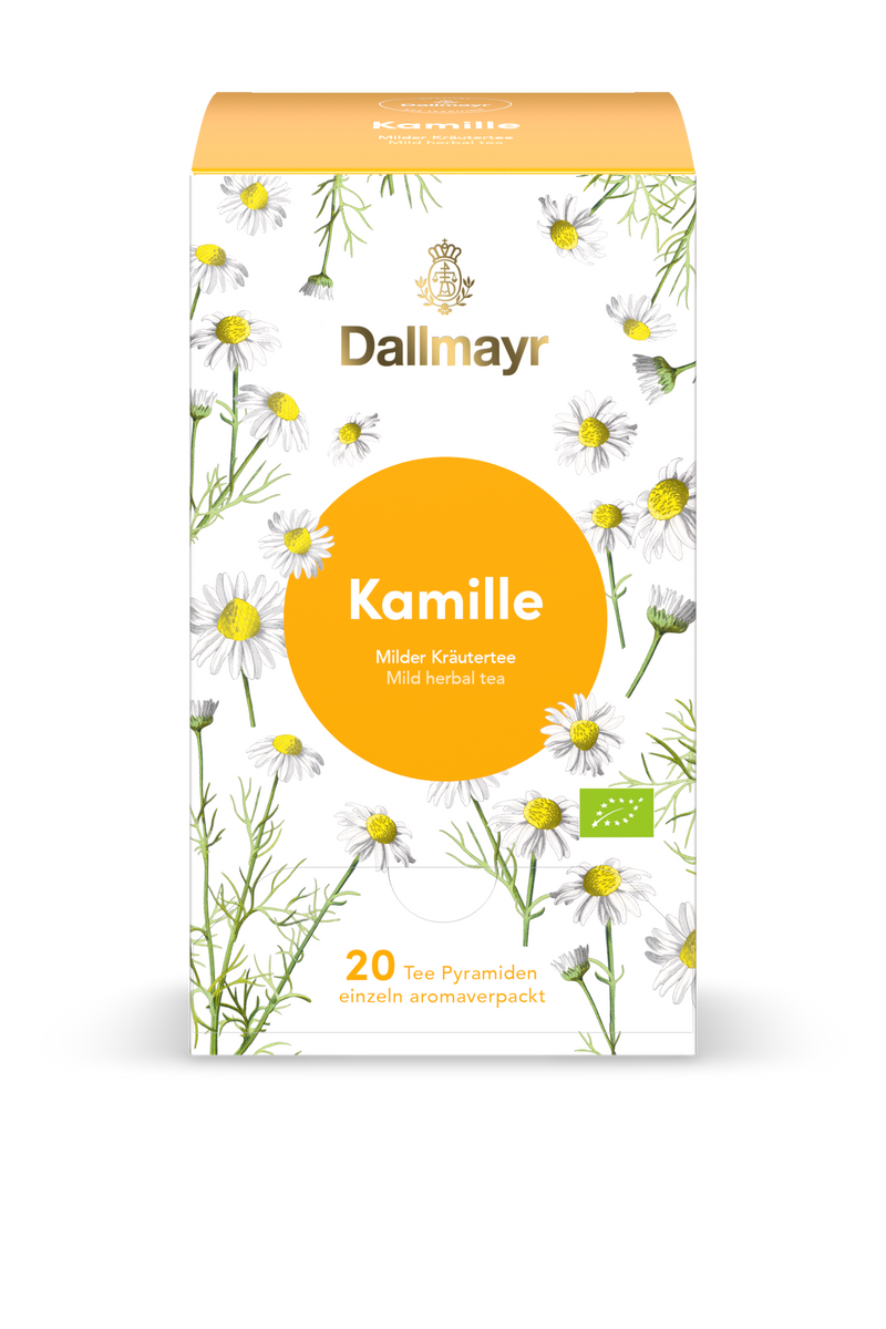 Dallmayr Pyramidentee- Kamille (35,00 € = Kartonpreis)