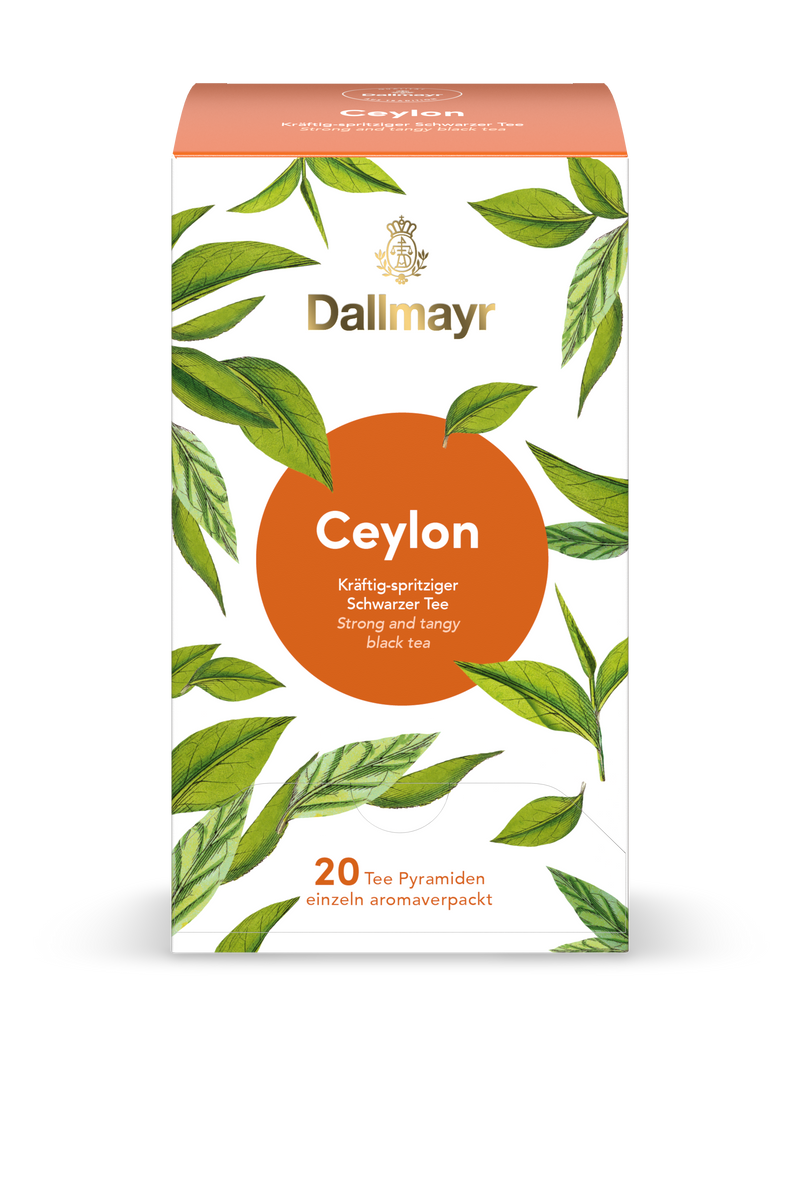 Dallmayr Pyramidentee- Ceylon (35,00 € = Kartonpreis)