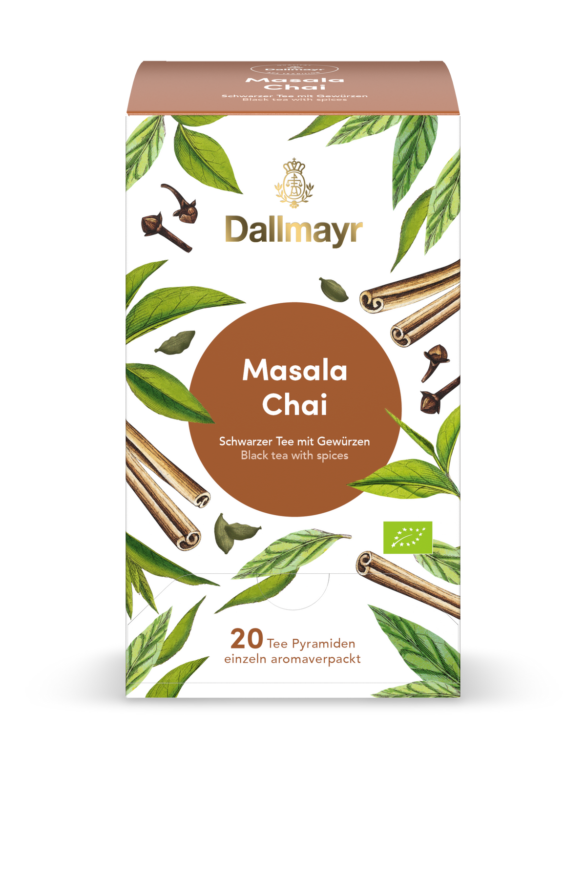 Dallmayr Pyramidentee Masala Chai 4 x 20 Beutel (8,75 € / Packung)