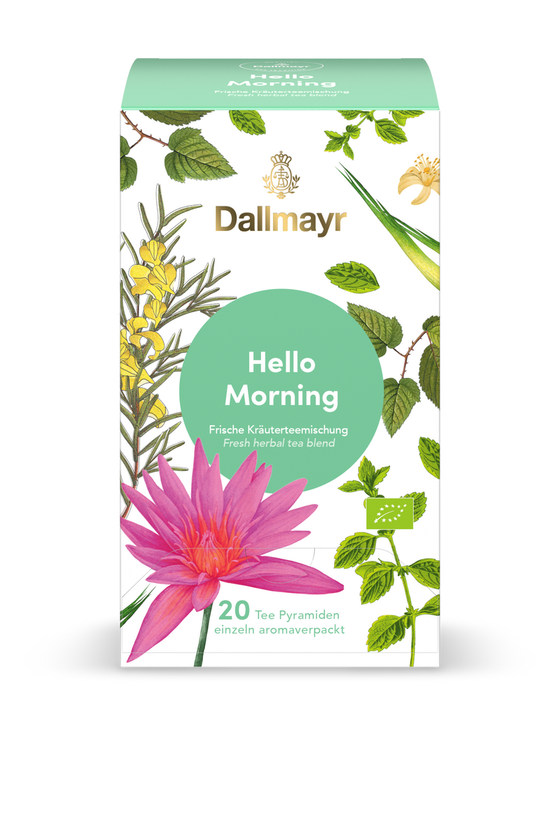 Dallmayr Pyramidentee Hello Morning (8,75 € / Packung)