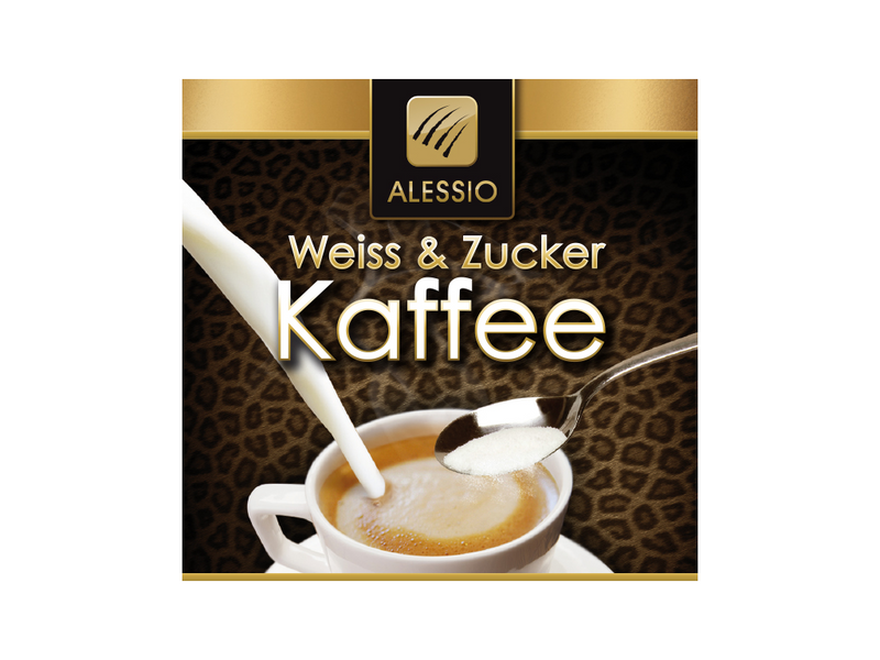 Incup Alessio Kaffee weiss & Zucker