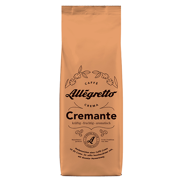 Allegretto Cremante, 500g, ganze Bohne ( 12 x 500g / Karton )