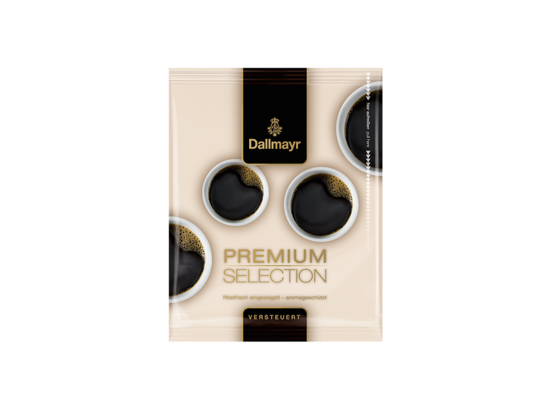 Dallmayr Premium Selection Pouch 50 x 65g (Kartonpreis)