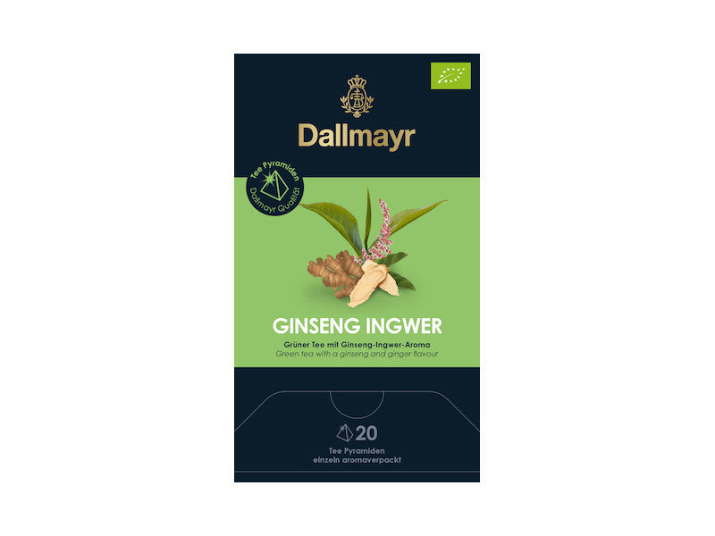 Dallmayr Bio Tee- Ginseng/ Ingwer (Kartonpreis)