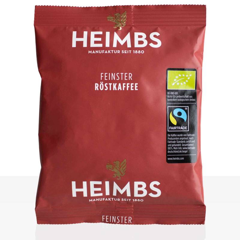 Heimbs Bio Fairtrade Filterkaffee portioniert 60 x 70g