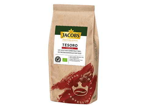 Jacobs Tesoro Bio Espresso 1000g (Kartonpreis)