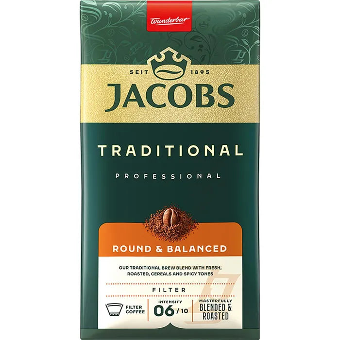 Jacobs Traditional Professional Filterkaffee 12 x 500g VP = 1 Karton