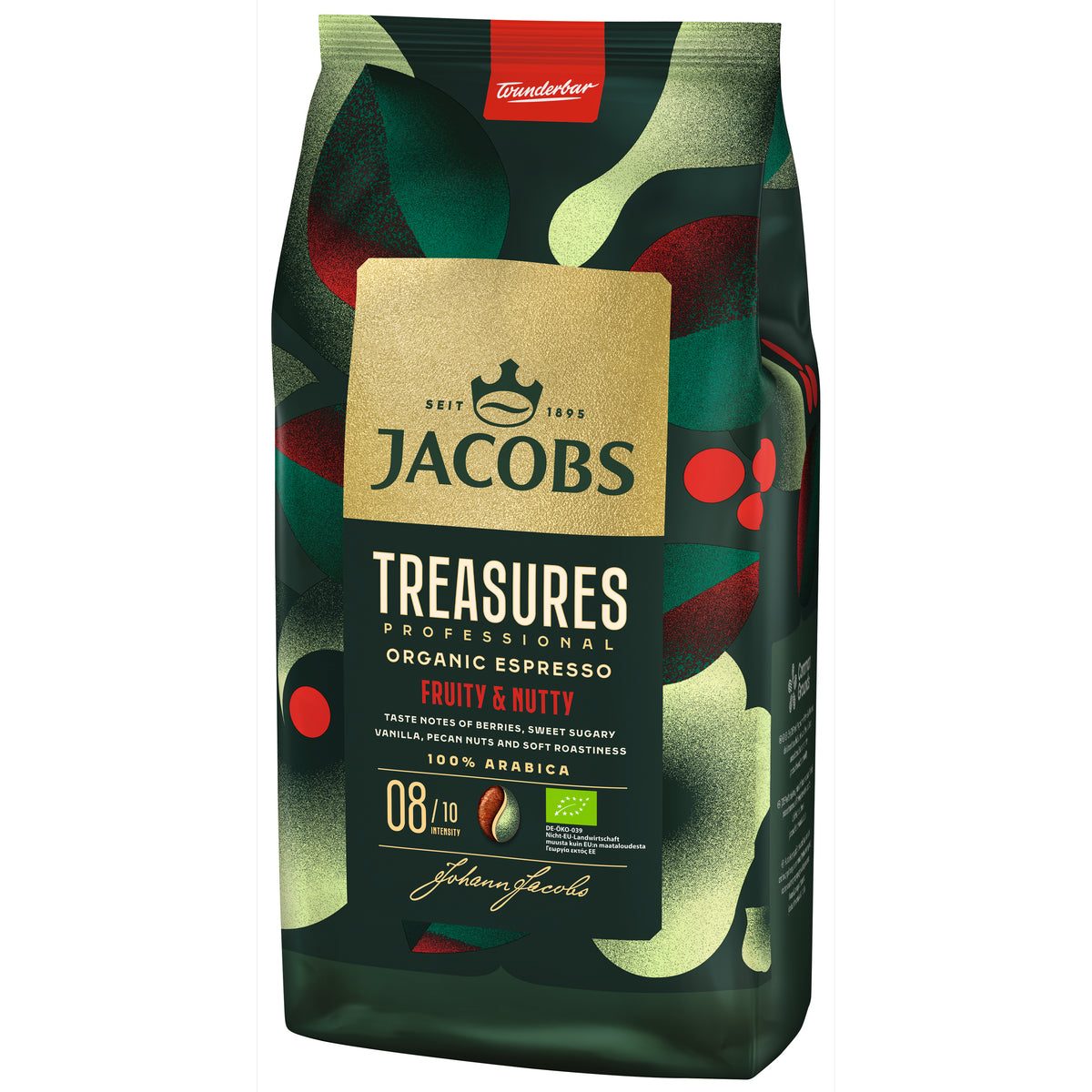 Jacobs Tesoro Bio Espresso / Jacobs Treasure Espresso 1000g (Kartonpreis)