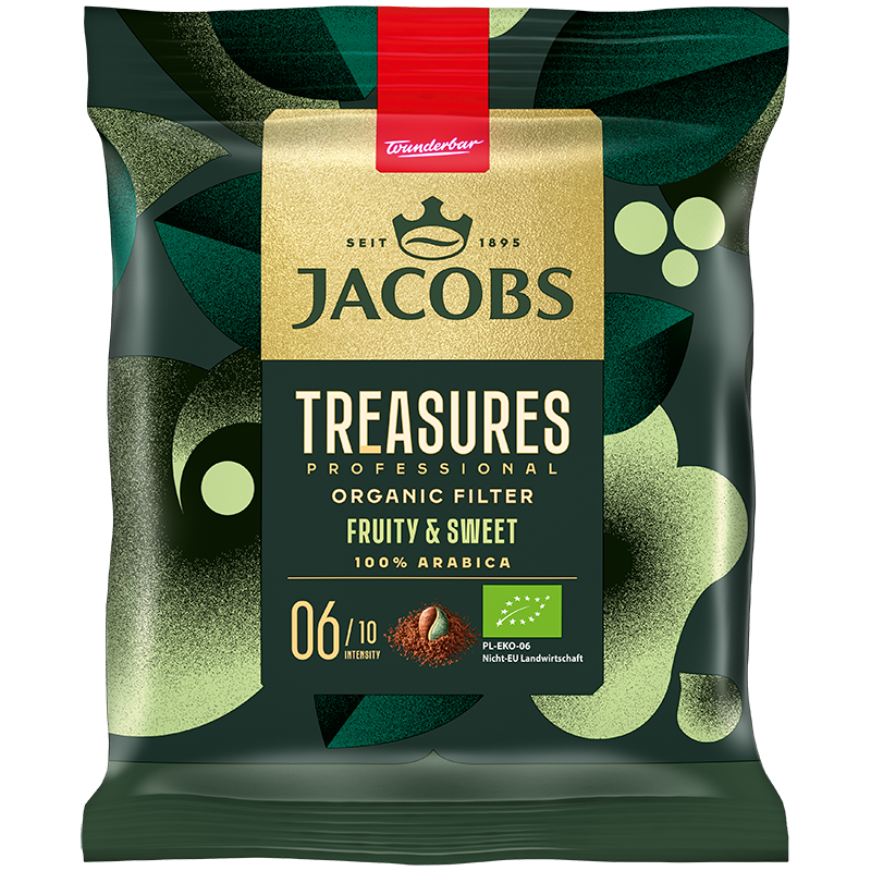 Jacobs Tesoro / Treasures Professional Filterkaffee 72 x 70g = 5,04 KG / Karton