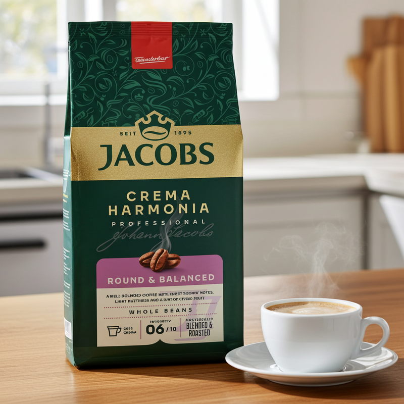 Jacobs Bankett Medium Cafe Crema / Crema Harmonia 1000g (Kartonpreis)