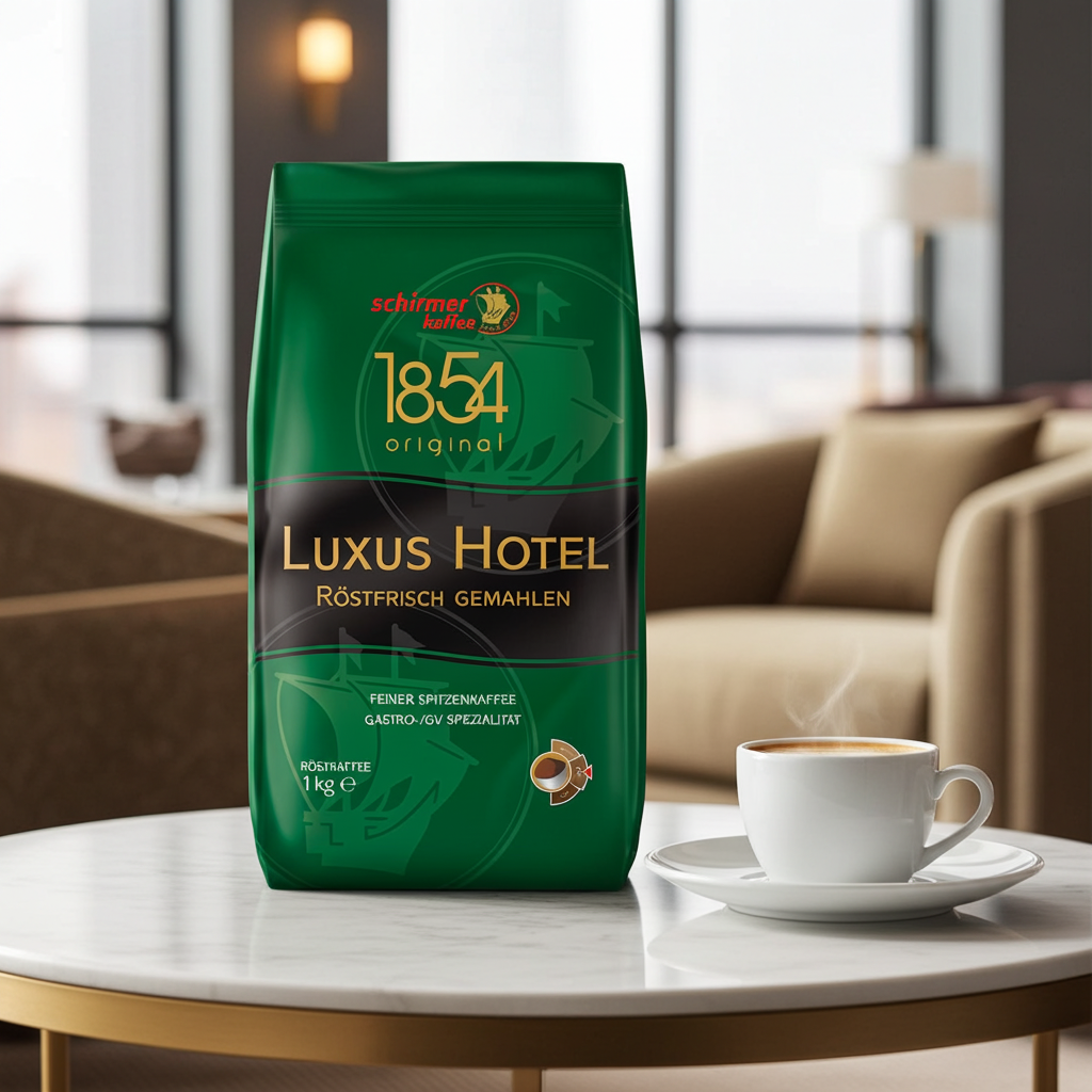 Schirmer Luxus Hotel Kaffee 8 x 1 kg (17,35 € / kg)