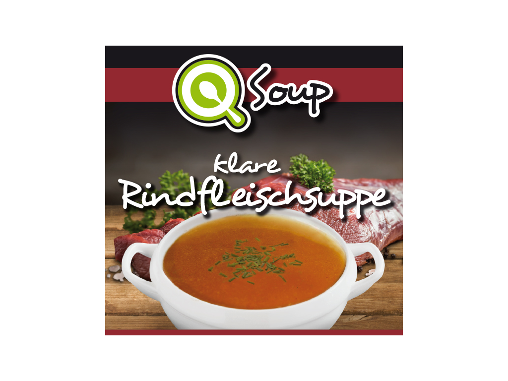 Incup Q-Soup Rindfleischsuppe