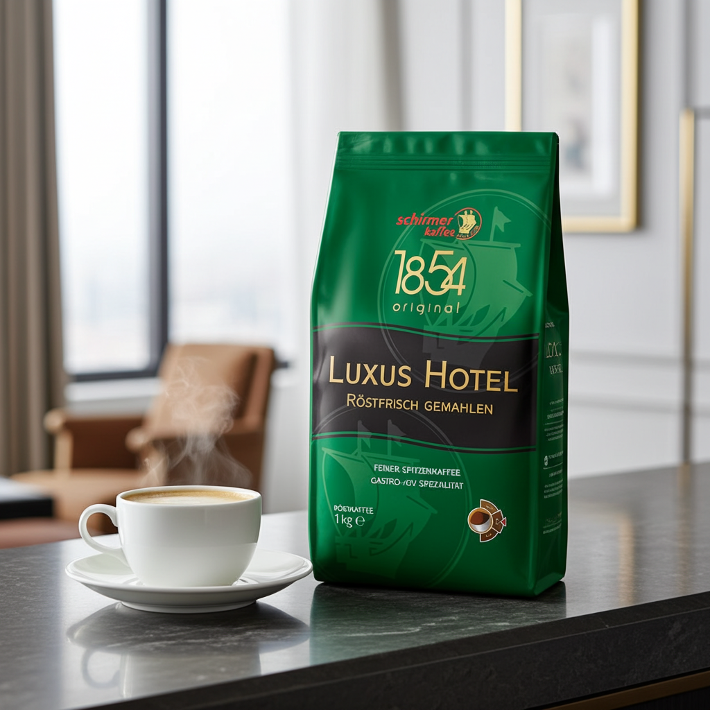 Schirmer Luxus Hotel Kaffee 8 x 1 kg (17,35 € / kg)