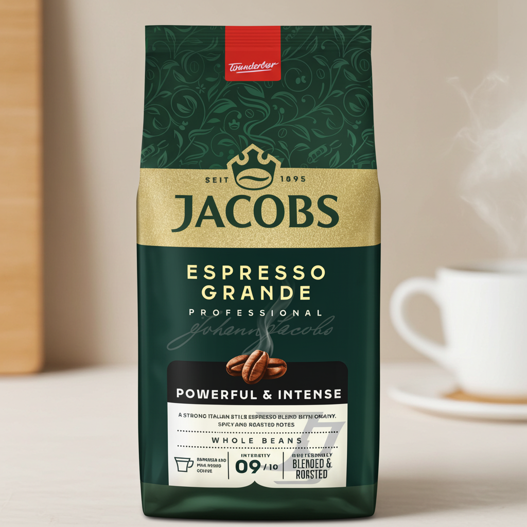 Jacobs Nachhaltige Entwicklung Espresso / Jacobs Espresso Grande (Kartonpreis)
