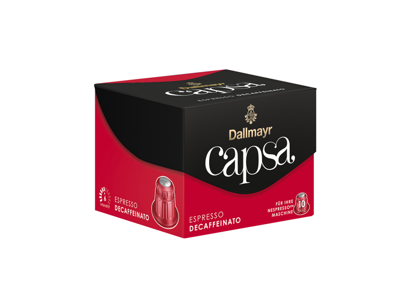 Dallmayr Capsa Espresso Decaffeinato (Kartonpreis)
