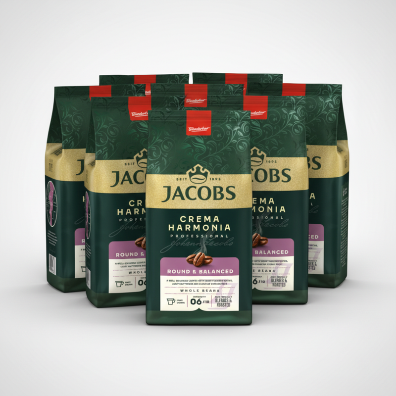 Jacobs Bankett Medium Cafe Crema / Crema Harmonia 1000g (Kartonpreis)