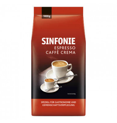 Jacobs Sinfonie Espresso/Crema- Hybridbohne 1000g (Kartonpreis)